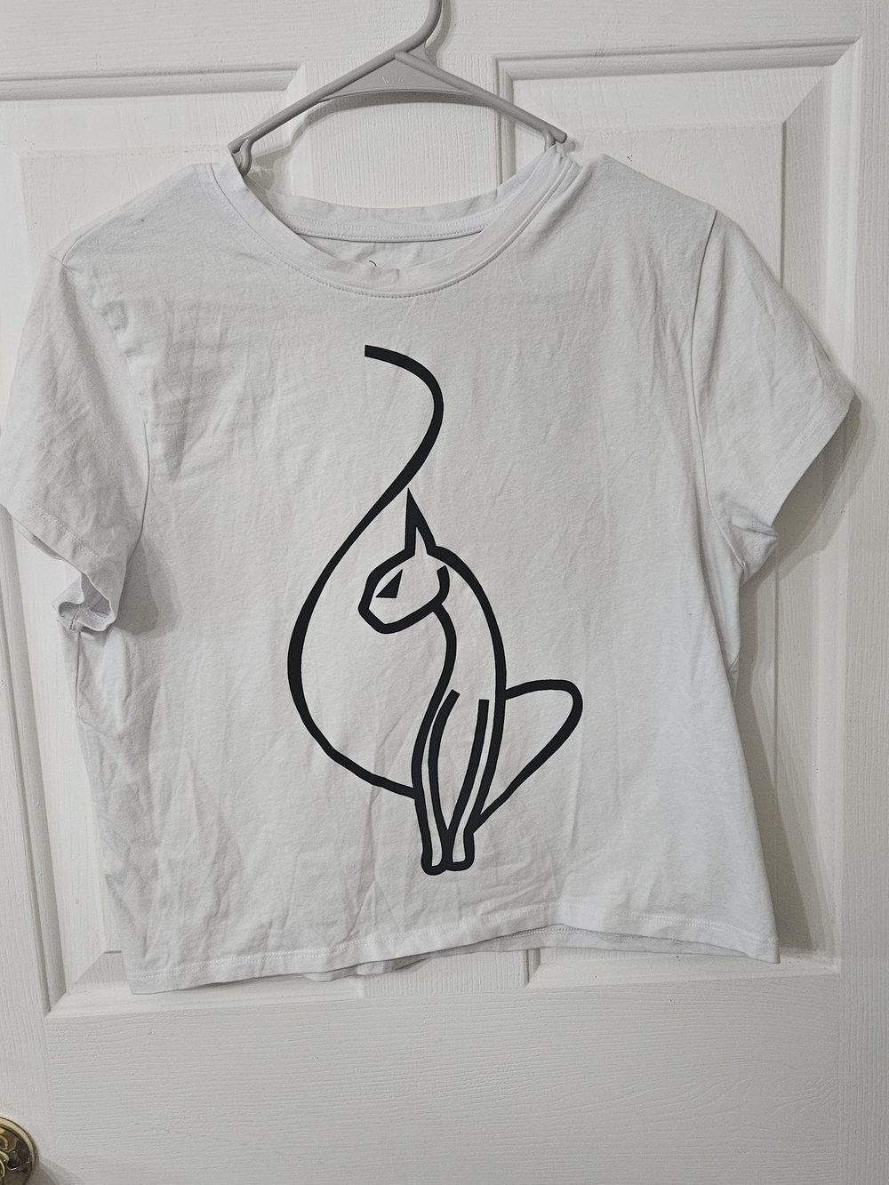 Baby Phat Womens White Y2K Inspired Hip Hop Streetwear Classic Tee Shirt Size XL